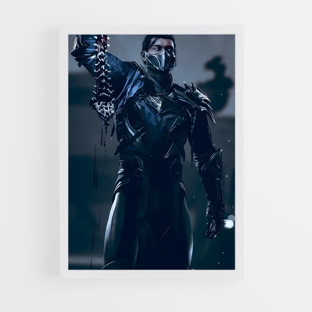 Poster Guerrier des Glaces – affiche Mortal kombat (vue 3)